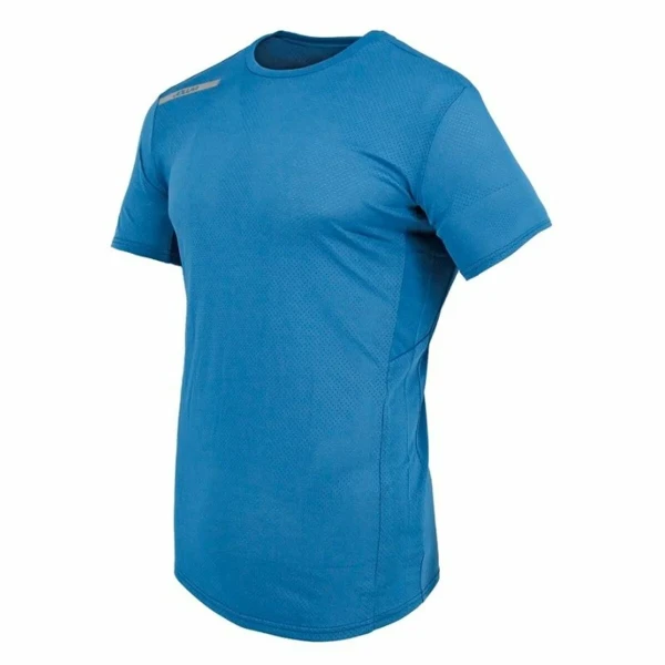 Camiseta Deportiva de Manga Corta Joluvi Athlet Azul Azul cielo
