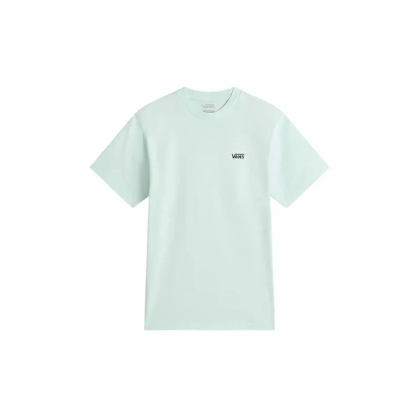 Camiseta de Manga Corta Mujer Vans Left Chest Logo Em Hint Of Mint Aguamarina
