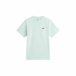 Camiseta de Manga Corta Mujer Vans Left Chest Logo Em Hint Of Mint Aguamarina