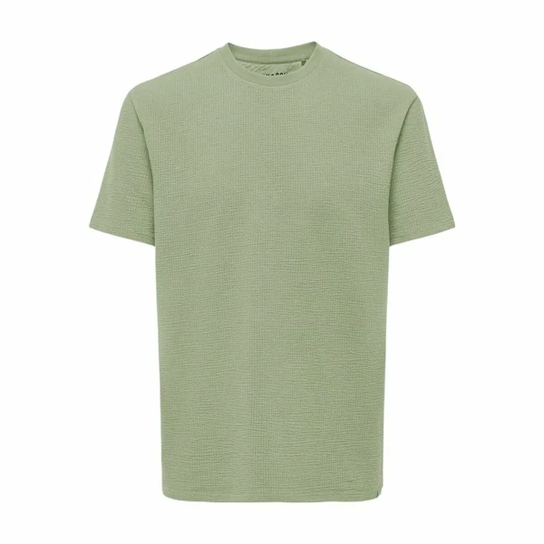 Camiseta de Manga Corta Hombre Only & Sons Onskian Life Reg Seersucker Ss