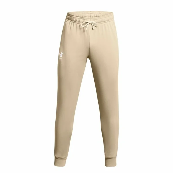 Pantalón Under Armour Rival Terry Jogger Beige