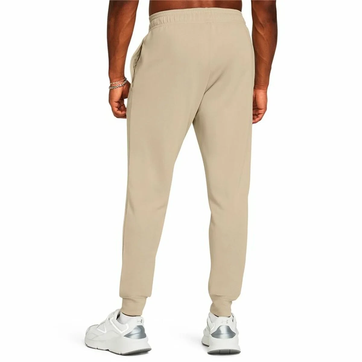 Pantalón Under Armour Rival Terry Jogger Beige
