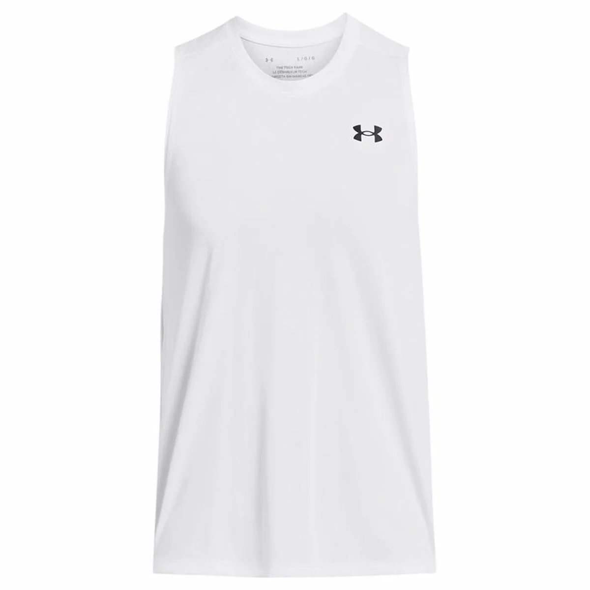 Camiseta para Hombre sin Mangas Under Armour Tech Tank Blanco