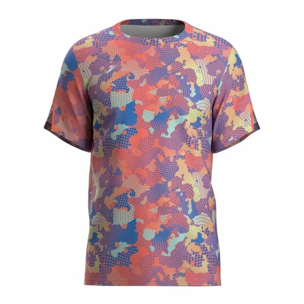 Camiseta de Manga Corta Hombre Joma Sport R-City Rojo Carmesí