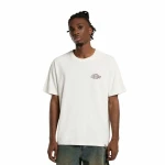 Camiseta de Manga Corta Hombre Dickies Wood Logo Blanco