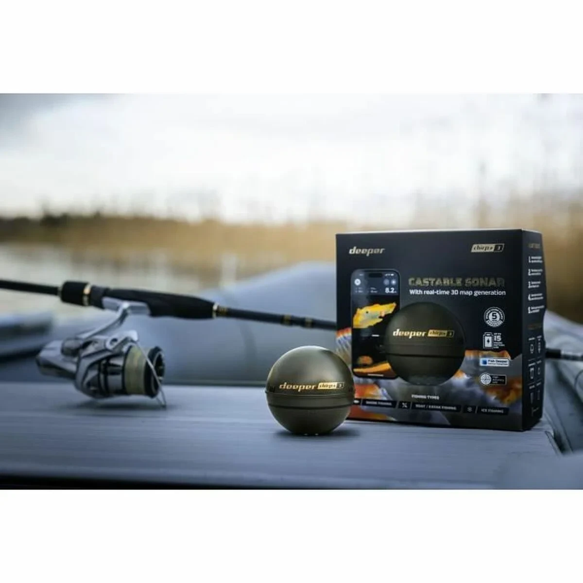 Localizador de peces Deeper DP6H13S10