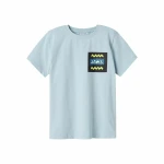 Camiseta de Manga Corta Infantil Name It Nkmmakai Jaws Nreg Box Sky
