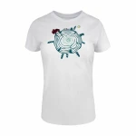 Camiseta Deportiva de Manga Corta Joluvi Wood W Blanco
