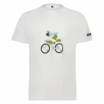 Camiseta de Manga Corta Hombre Shimano Sentiero Ltd Blanco