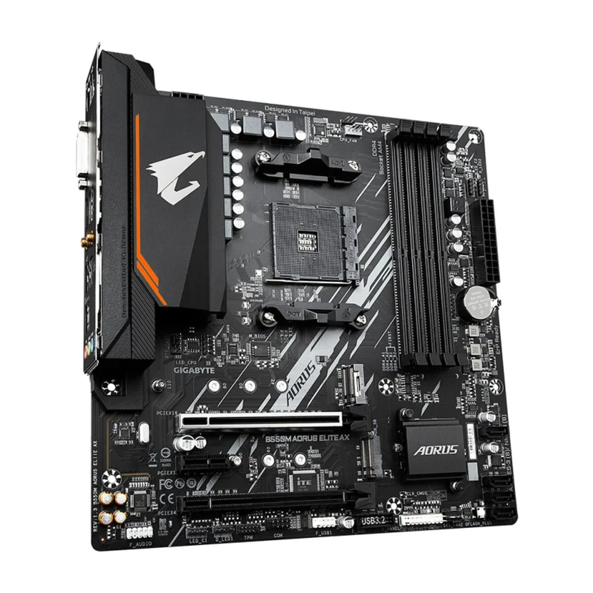 Placa Base Gigabyte AMD B550 AMD AMD AM4
