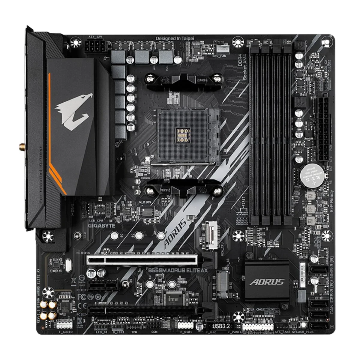 Placa Base Gigabyte AMD B550 AMD AMD AM4