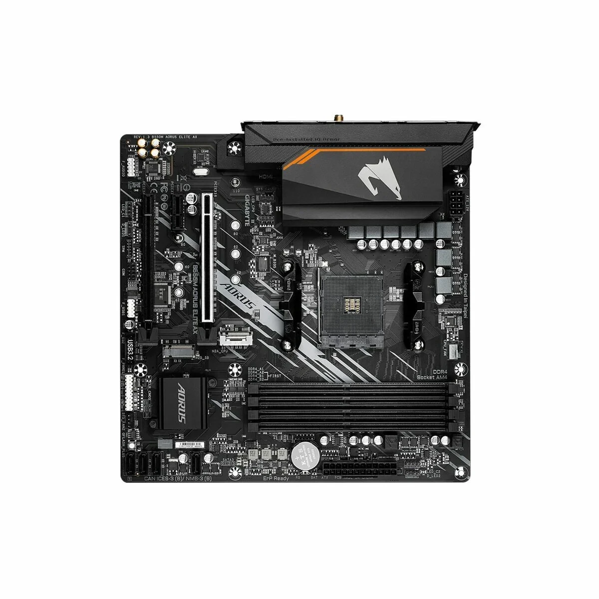Placa Base Gigabyte AMD B550 AMD AMD AM4