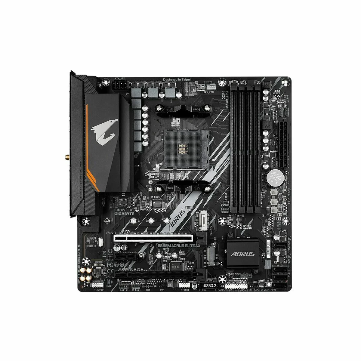 Placa Base Gigabyte AMD B550 AMD AMD AM4