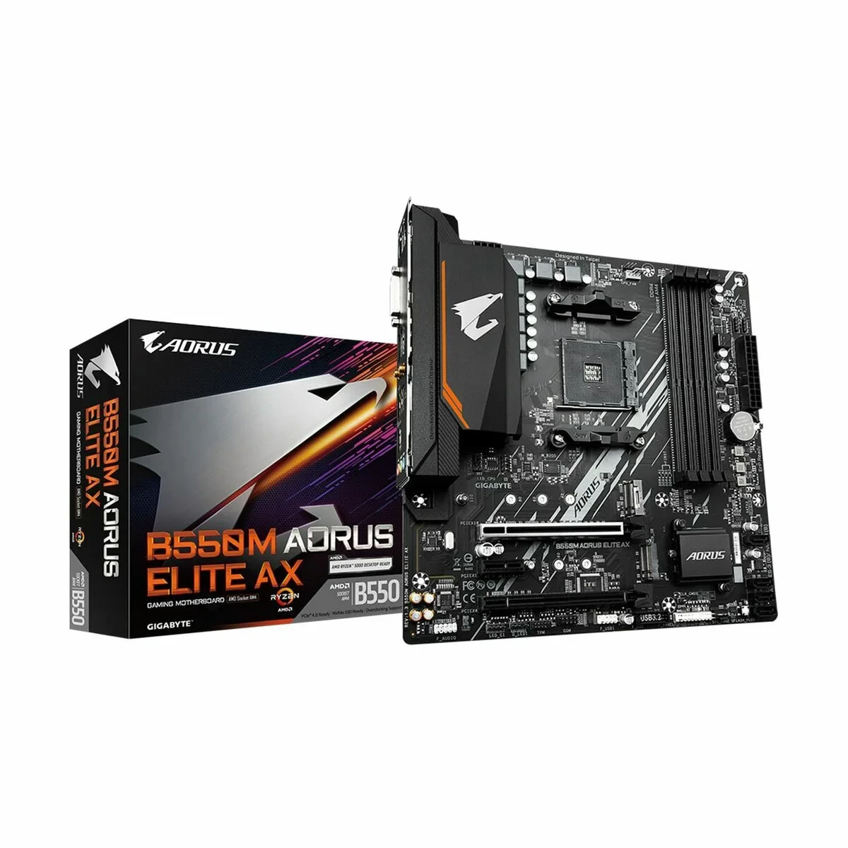 Placa Base Gigabyte AMD B550 AMD AMD AM4