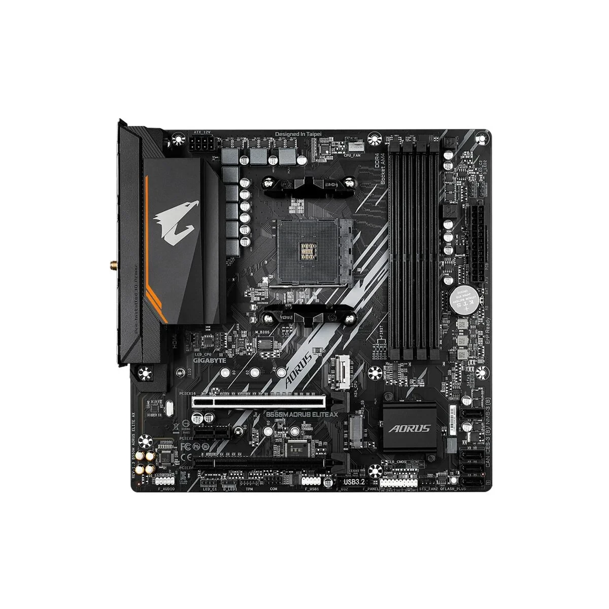 Placa Base Gigabyte AMD B550 AMD AMD AM4