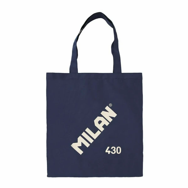 Bolsa de tela Milan Azul marino 41 x 38 x 0,5 cm