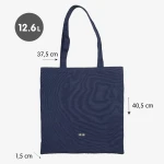 Bolsa de tela Milan Azul marino 41 x 38 x 0,5 cm