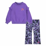 Conjunto Deportivo para Niños Nike Fresh Cut Dolman Ruffle Azul