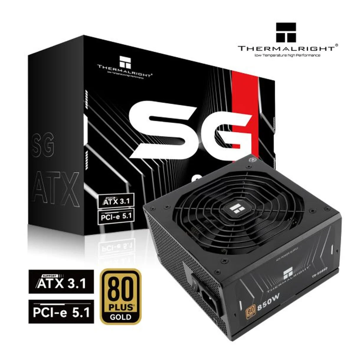 Fuente de Alimentación Thermalright SG850 850 W 130 W 80 Plus Gold