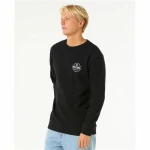 Sudadera sin Capucha Hombre Rip Curl Stapler Crew Negro