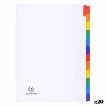 Separadores Exacompta Blanco A4 (20 Unidades)