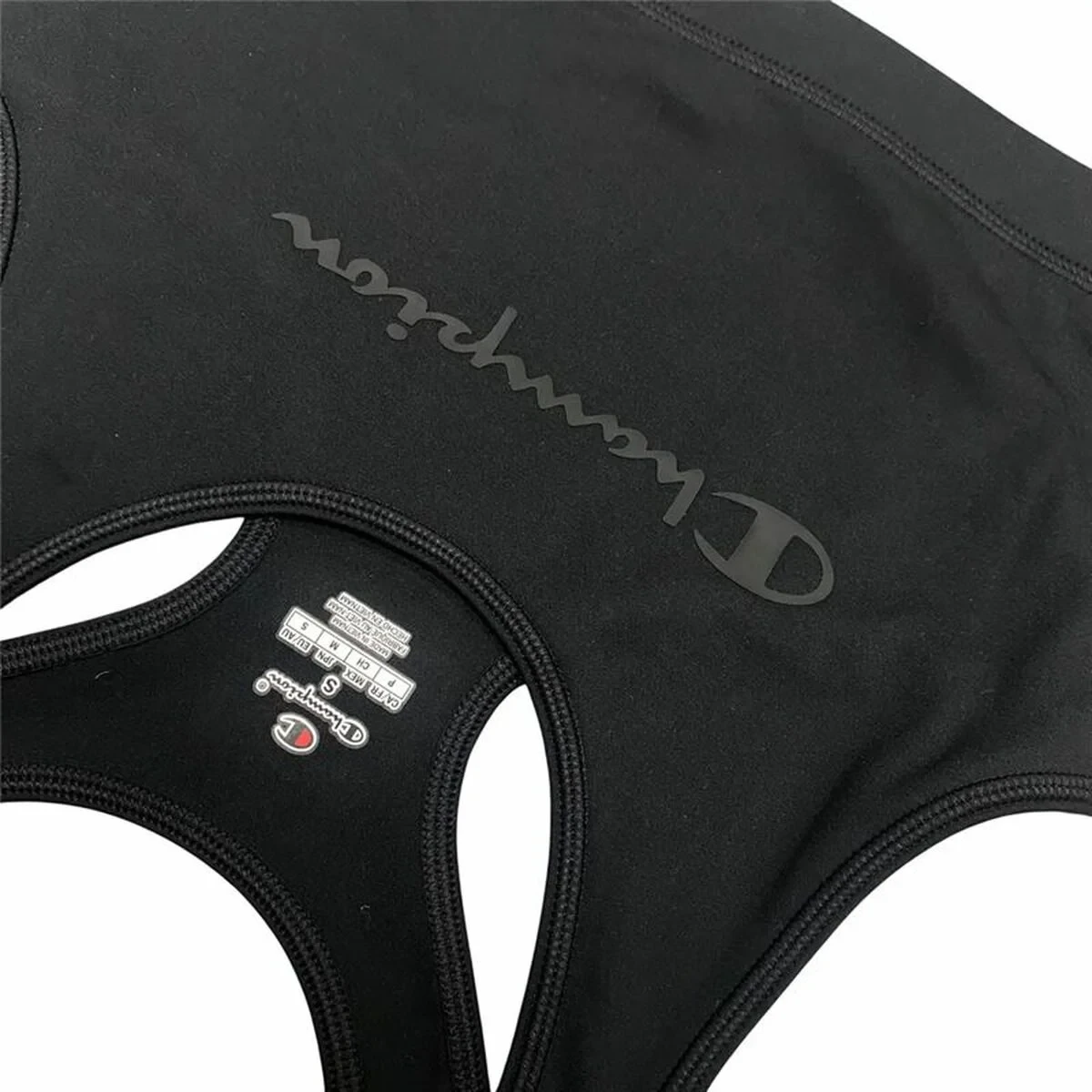 Sujetador Deportivo Champion Negro