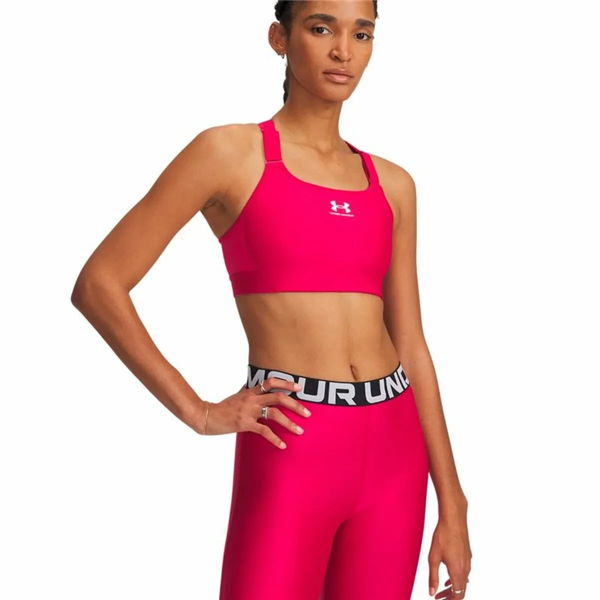 Sujetador Deportivo Under Armour Fucsia