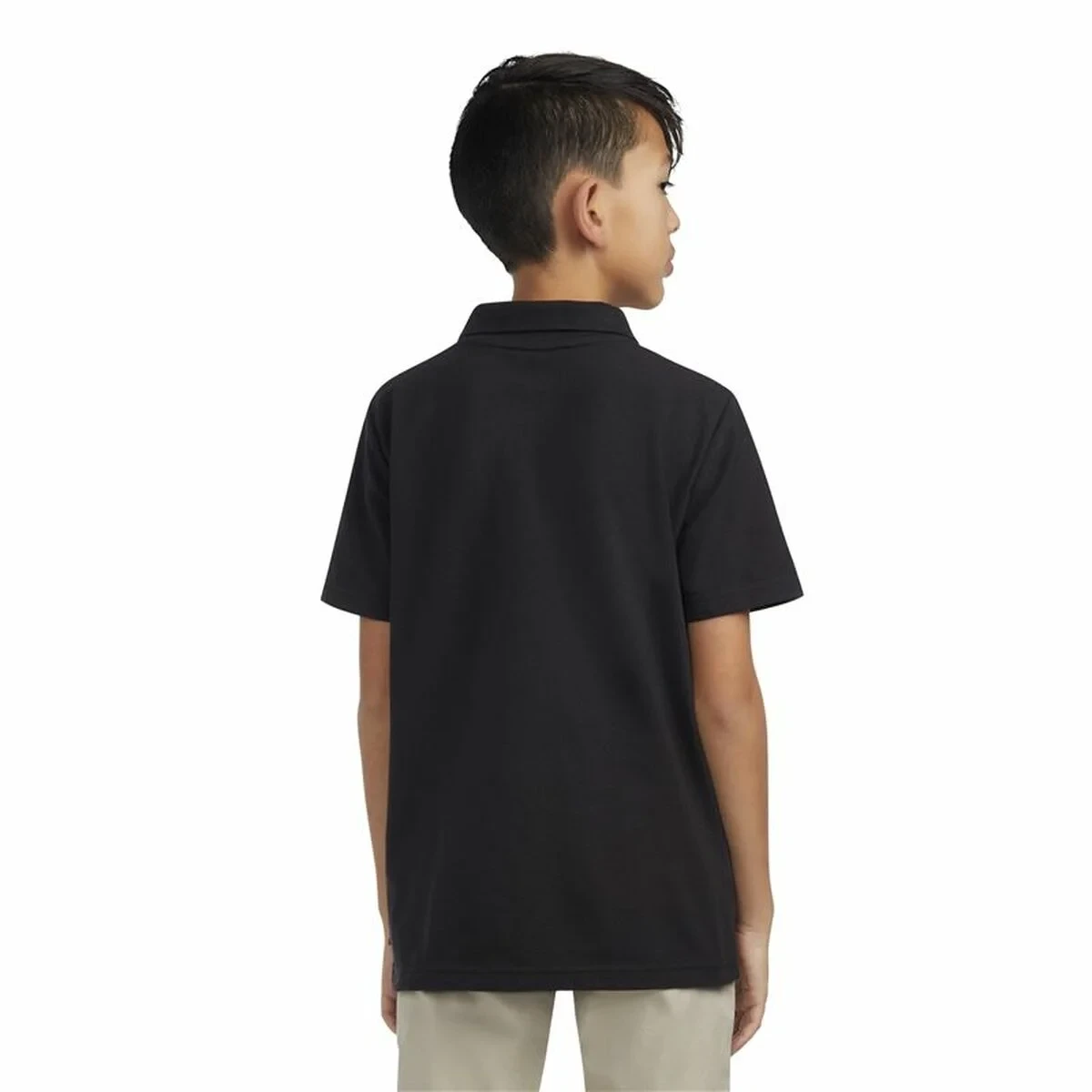 Polo de Manga Corta Niño Levi's Lvb Back Neck Tape Negro