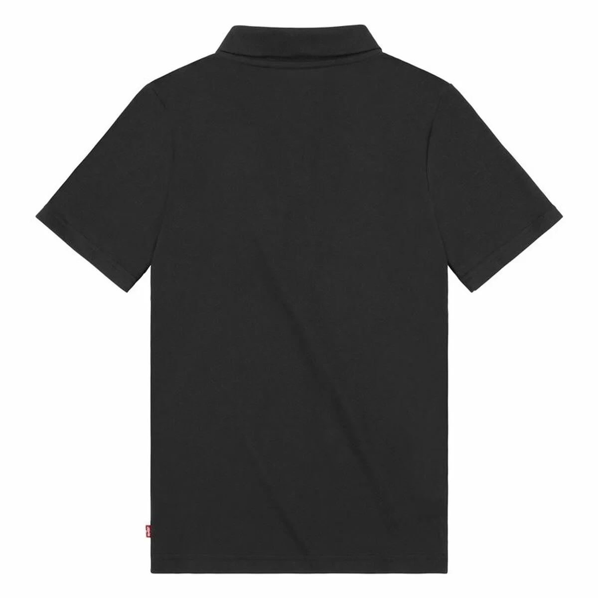 Polo de Manga Corta Niño Levi's Lvb Back Neck Tape Negro