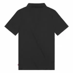 Polo de Manga Corta Niño Levi's Lvb Back Neck Tape Negro