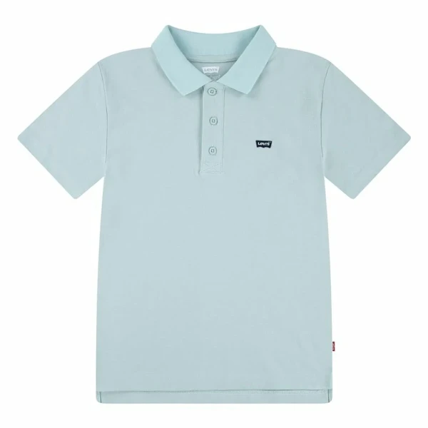 Polo de Manga Corta Niño Levi's Lvb Back Neck Tape Azul