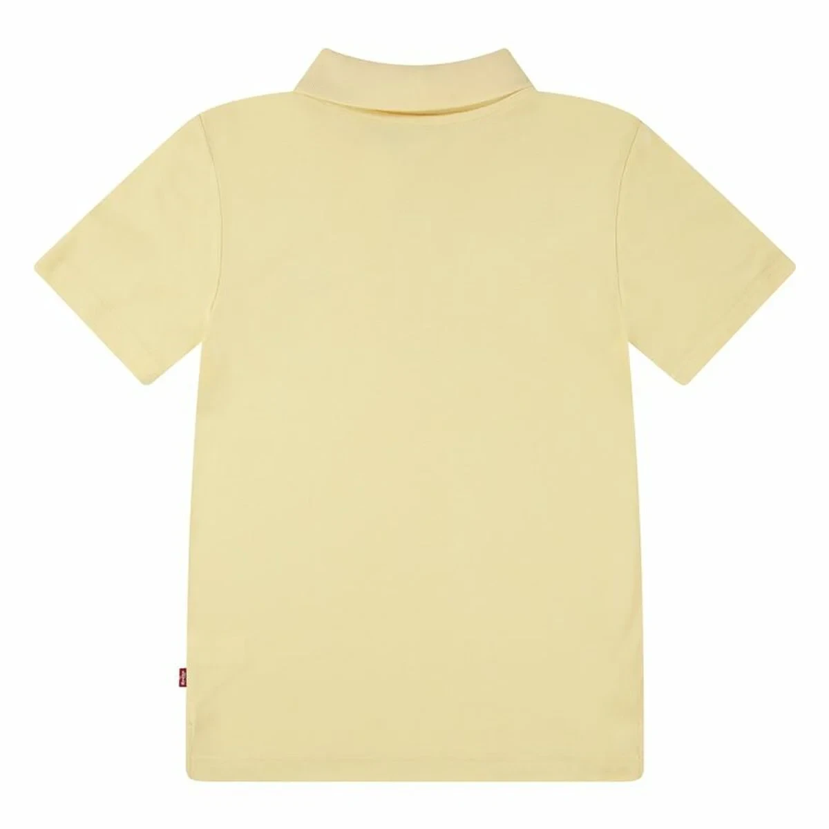 Polo de Manga Corta Niño Levi's Lvb Back Neck Tape Amarillo