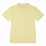 Polo de Manga Corta Niño Levi's Lvb Back Neck Tape Amarillo