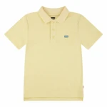 Polo de Manga Corta Niño Levi's Lvb Back Neck Tape Amarillo