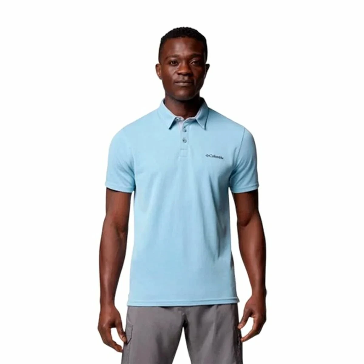 Polo de Manga Corta Hombre Columbia Nelson Point™ Montaña