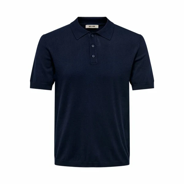 Polo de Manga Corta Hombre Only & Sons Onswyler Life Reg 14 Ss Knit Stormy