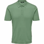 Polo de Manga Corta Hombre Only & Sons Onswyler Life Reg 14 Ss Knit Verde