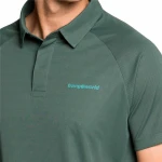 Polo de Manga Corta Hombre Trangoworld Bonete  Azul