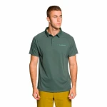 Polo de Manga Corta Hombre Trangoworld Bonete  Azul