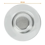 Pizarra magnética Nobo Plateado