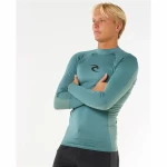 Camiseta de Baño Rip Curl Waves Upf Perf L/S Azul