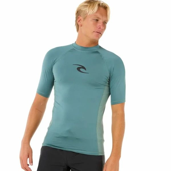 Camiseta de Baño Rip Curl Waves Upf Perf S/S Azul