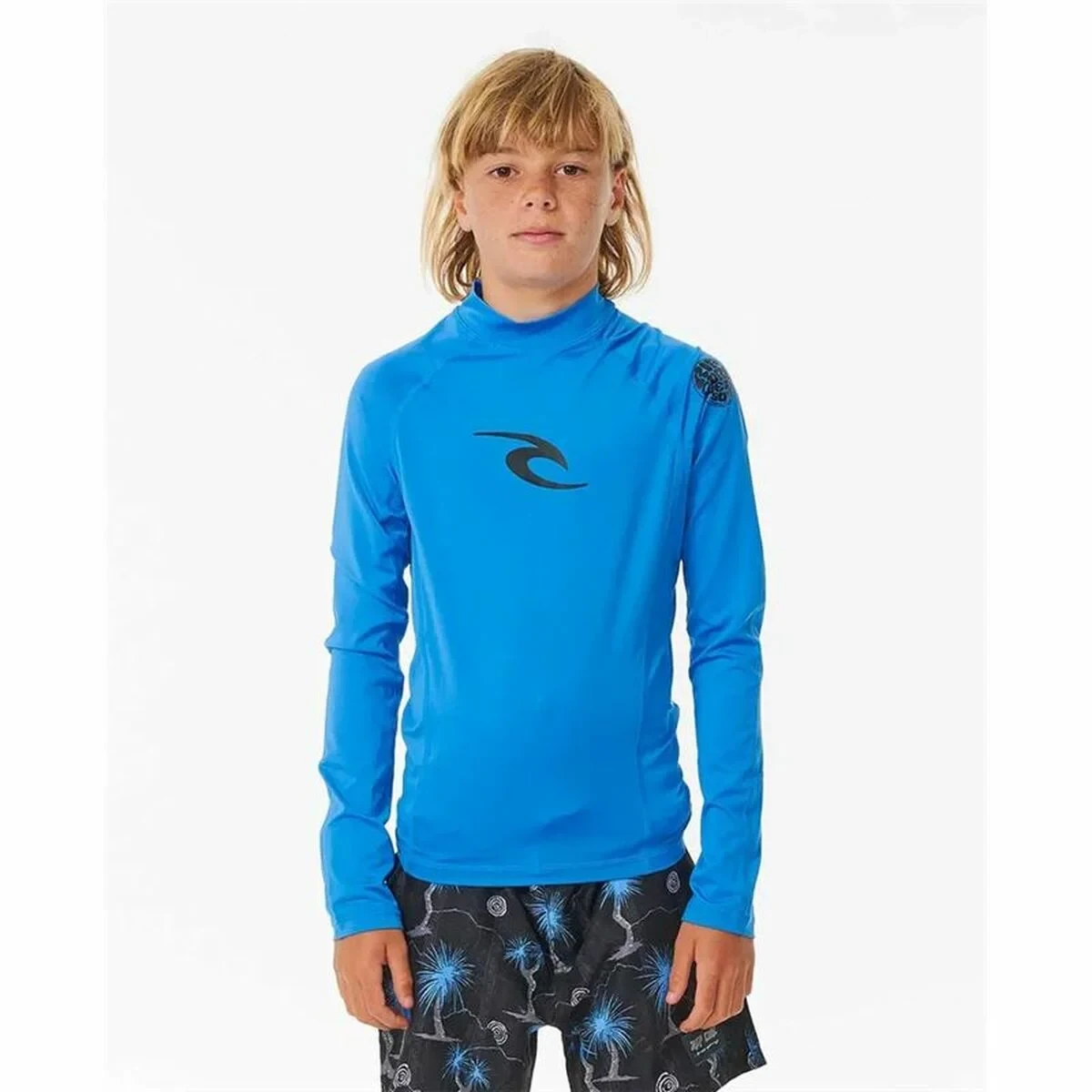 Camiseta de Baño Rip Curl Wave Upf L/S Azul