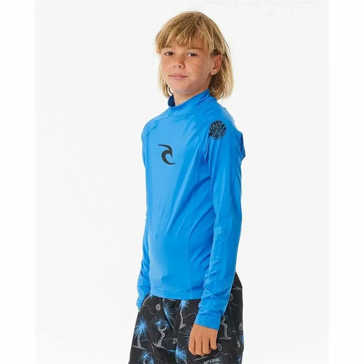 Camiseta de Baño Rip Curl Wave Upf L/S Azul