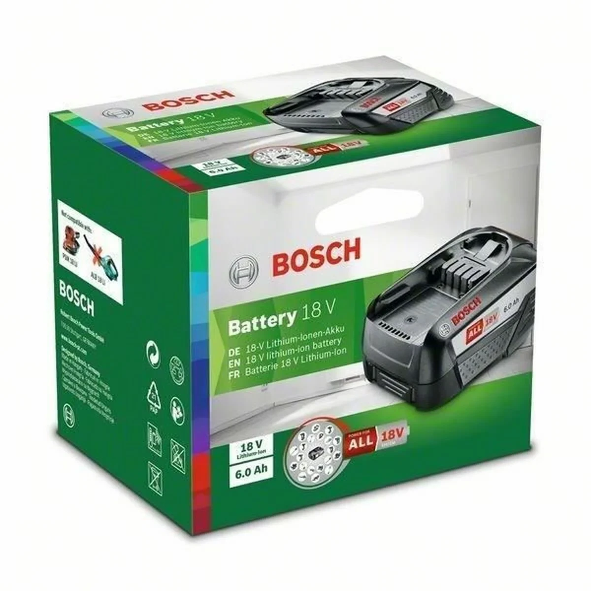 Batería de litio recargable BOSCH 18 V