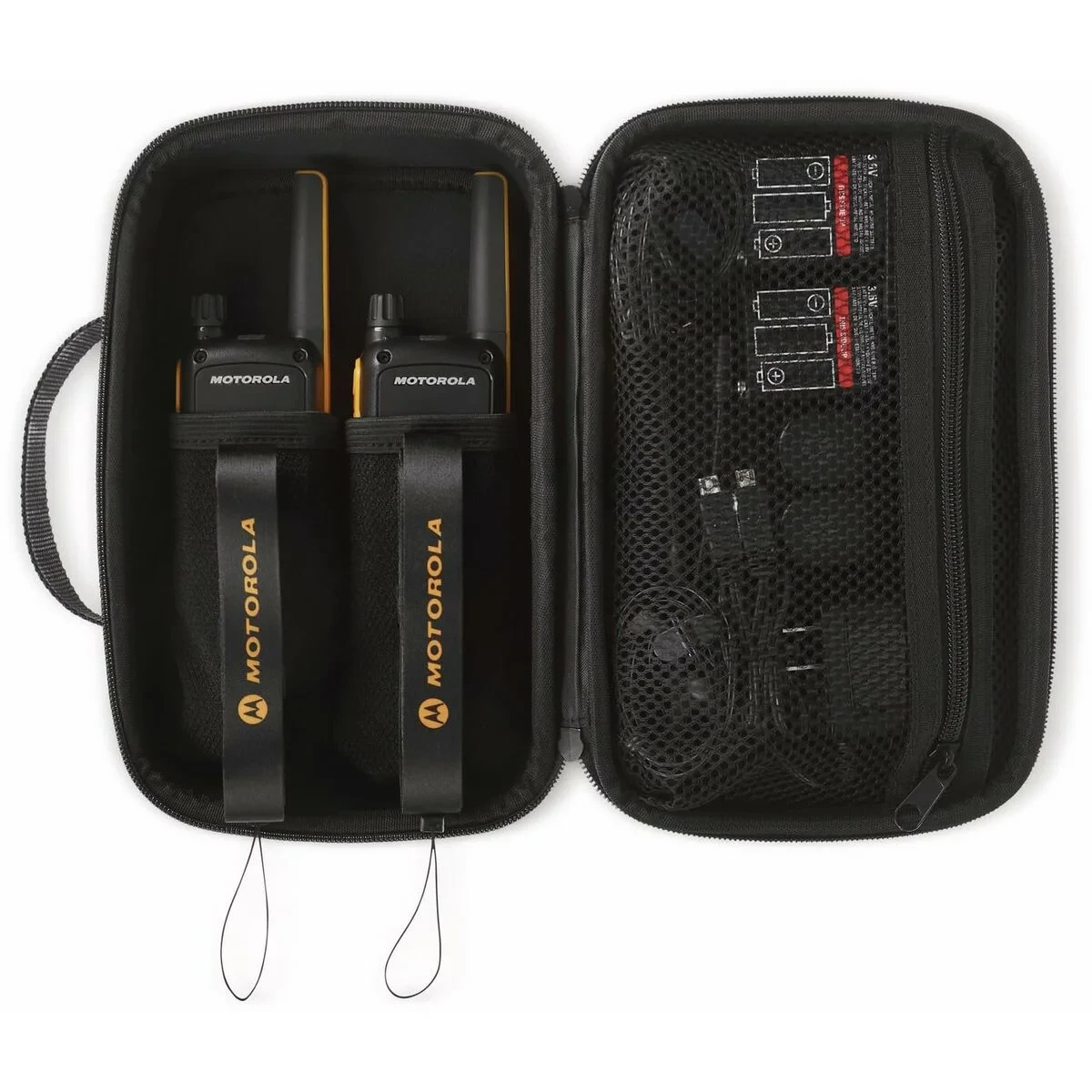 Walkie-Talkie Motorola B8P00810YDEMAG Amarillo Negro Naranja 500 mW