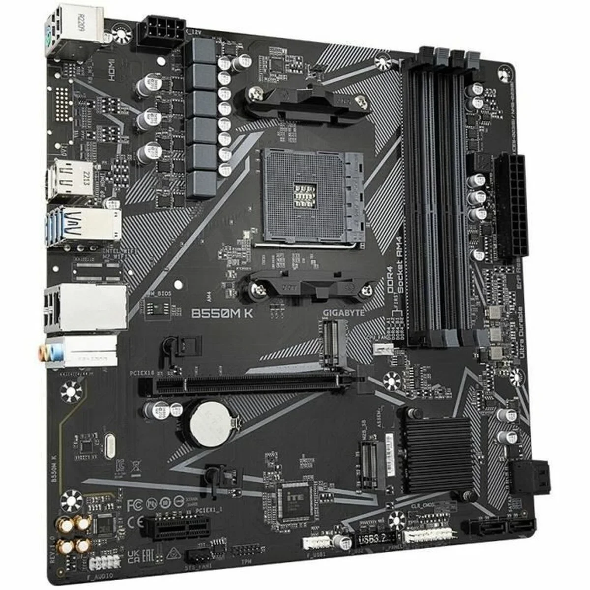 Placa Base Gigabyte AMD B550 AMD AMD AM4