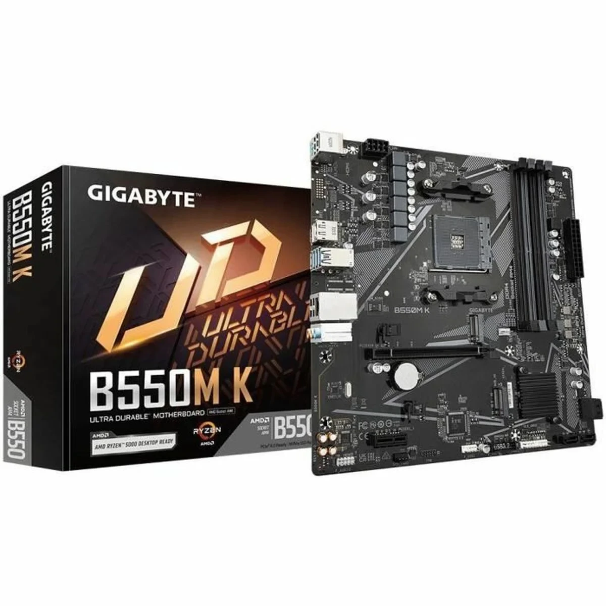 Placa Base Gigabyte AMD B550 AMD AMD AM4