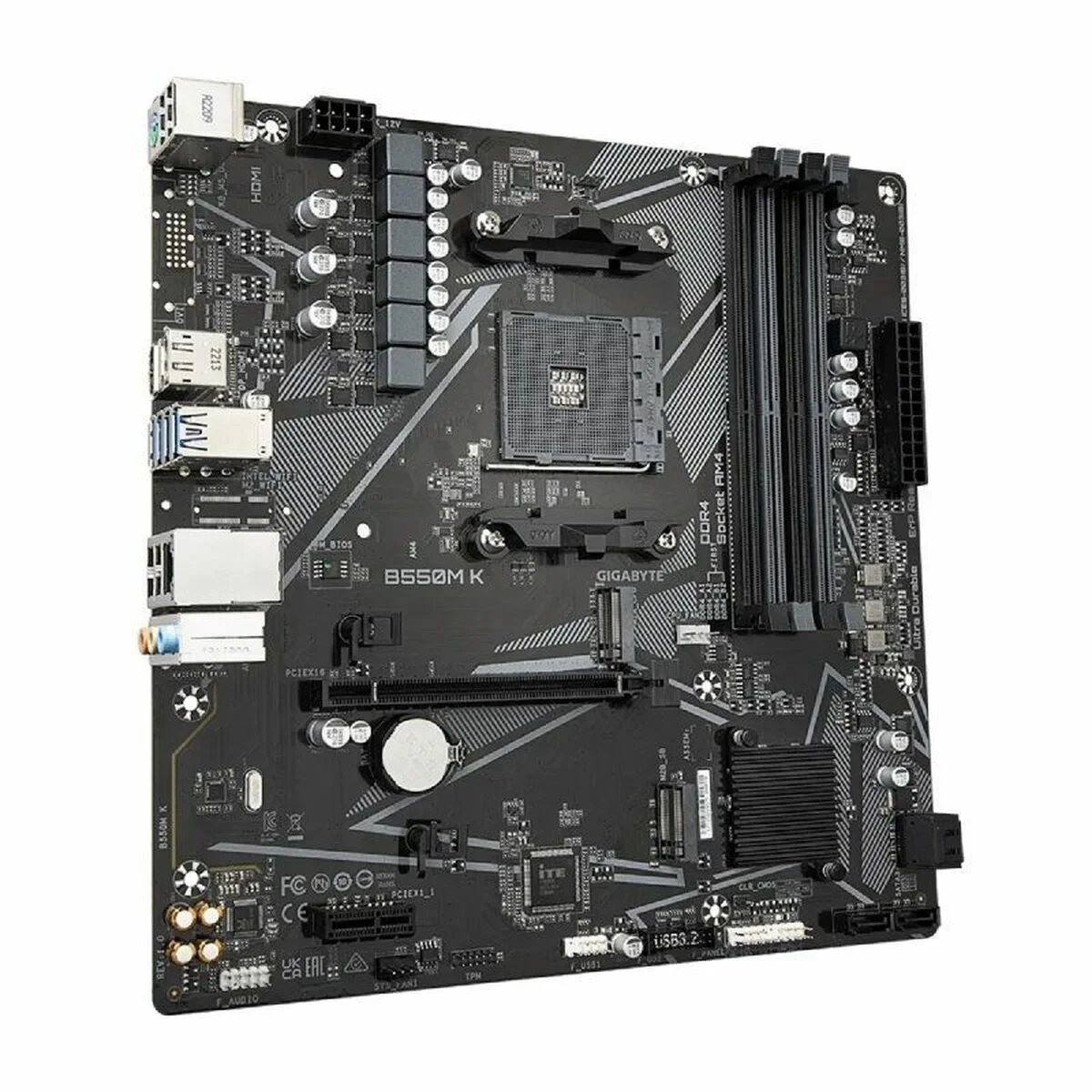 Placa Base Gigabyte AMD B550 AMD AMD AM4