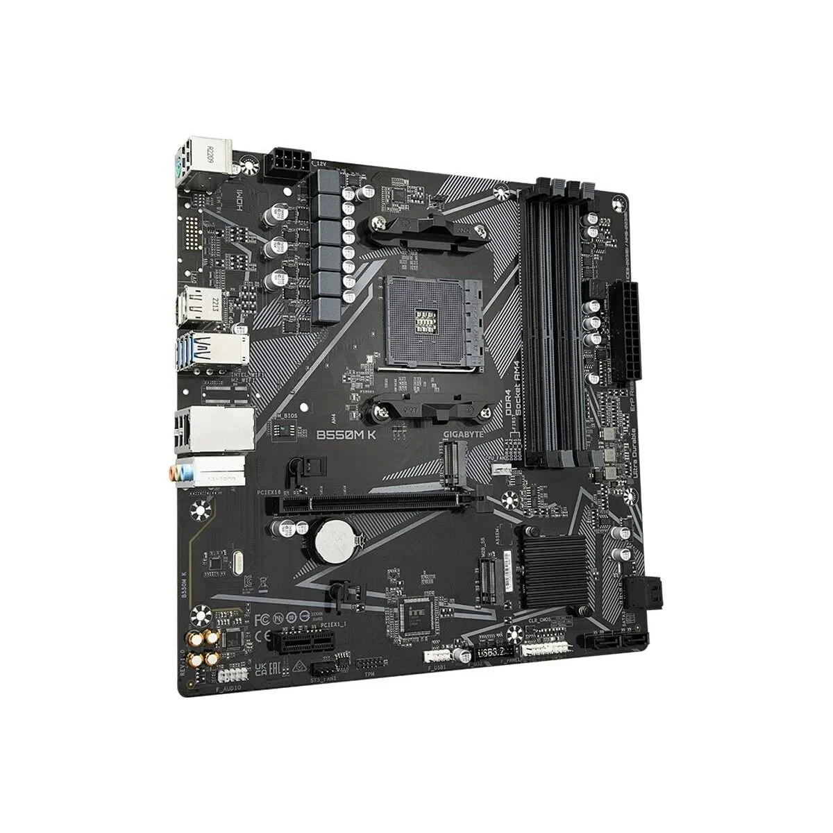 Placa Base Gigabyte AMD B550 AMD AMD AM4